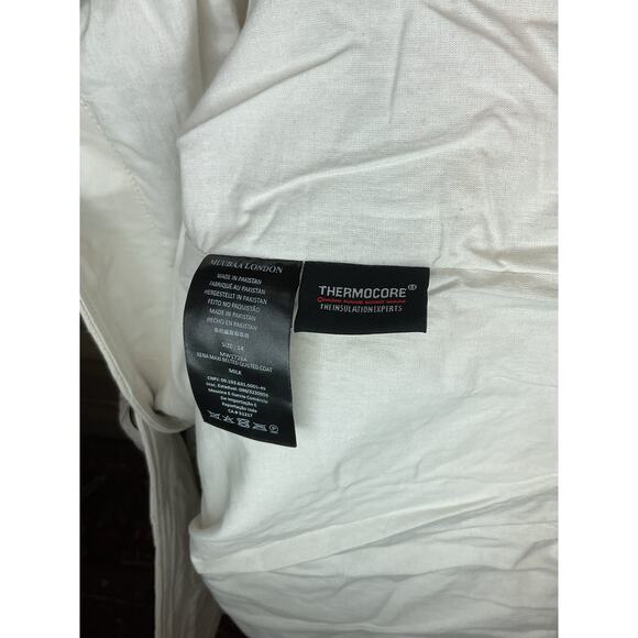 MUUBAA NWT Xena Maxi Belted Quilted Leather Trench Coat 10 - Picture 5 of 6